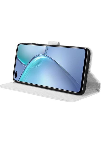 Infinix Sıfır 8 Kapak Kart Tutucu Kickstand Manyetik Cüzdan Için Kılıf (Yurt Dışından)