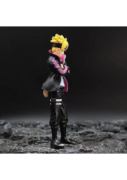 Japon Animesi Naruto Uzumaki Boruto Prize Figür 22 cm