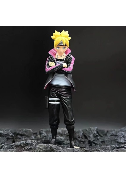Japon Animesi Naruto Uzumaki Boruto Prize Figür 22 cm