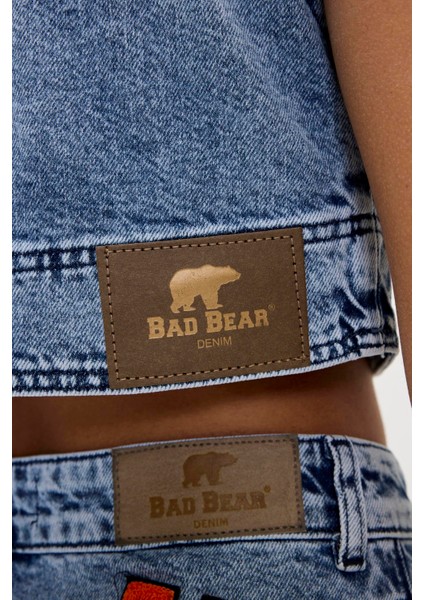 Veronica Blue Kadın Denim Crop indirimleri