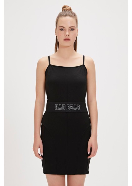 Perla Dress Siyah Kadın Elbise