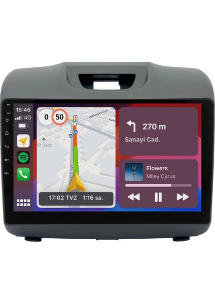 Isuzu D-Max (2012-2019) Android 14 Multimedya - 2 GB Ram - 32 GB Hafıza - Carplay CRV4290XP