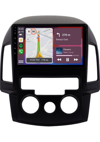 Hyundai I30 (2008-2011) Android 14 Multimedya - 2 GB Ram - 32 GB Hafıza - Carplay CRV4281XP