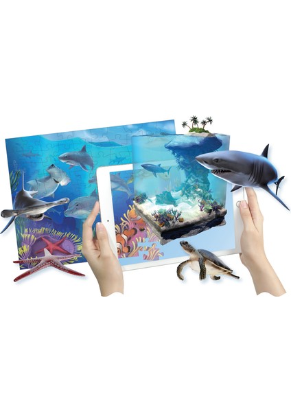 FUN4EDU Puzzle Ar+ Ocean Serıes
