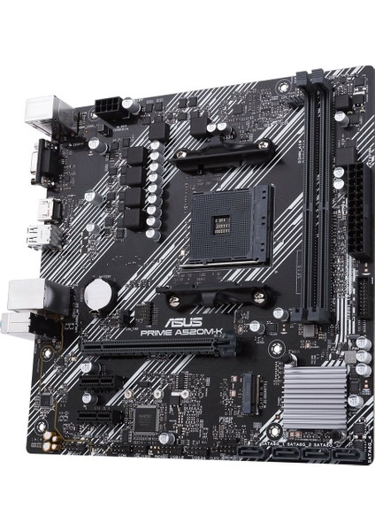 Prıme A520M-K Amd A520 Am4 Ddr4 4400 HDMI VGA M2 Usb3.2 Matx fiyatları