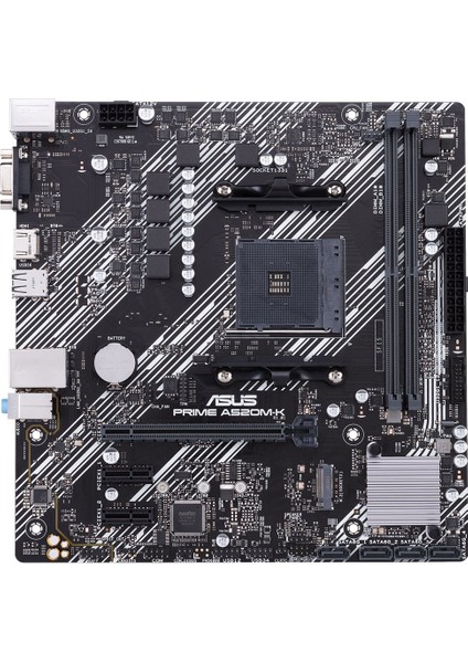 Prıme A520M-K Amd A520 Am4 Ddr4 4400 HDMI VGA M2 Usb3.2 Matx modelleri