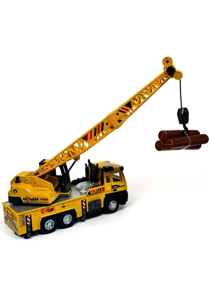 Oyuncak Sesli ve Işıklı Metal Çek Bırak Iş Araçları - Die Cast Inşaat Arabaları indirimleri