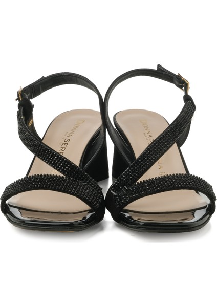 Kadın Sandalet 1C5210DP Donna Serena Camoscio Nero fiyatları