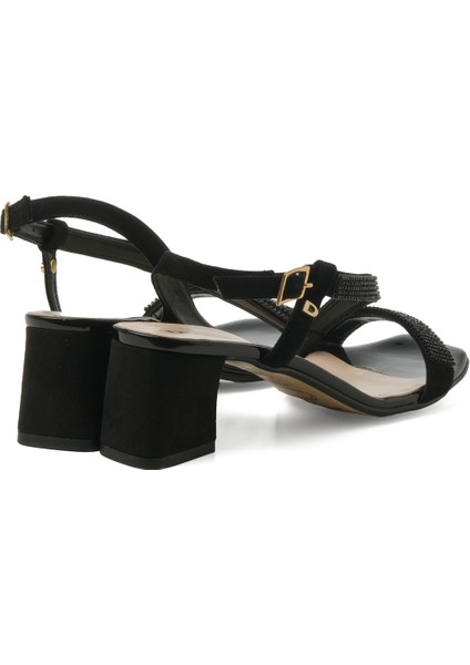 Kadın Sandalet 1C5210DP Donna Serena Camoscio Nero fırsatları