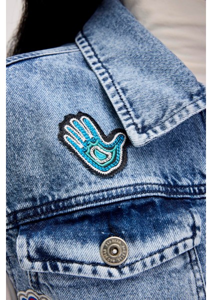 Joanne Blue Kadın Denim Yelek indirimleri