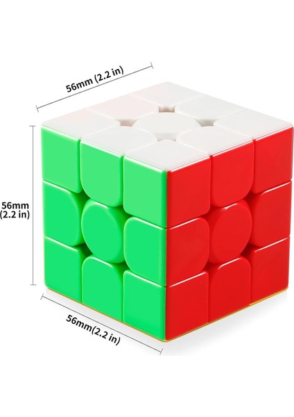 Moyu 3x3 Klasik Cube - Stickersız Akıl Zeka Küp