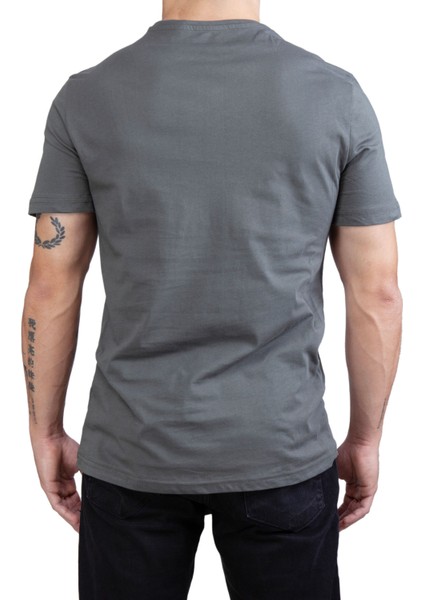 Unisex V Yaka Regular Fit Casual Basic T-Shirt