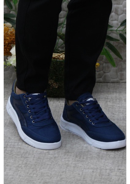 Dks 2004 Mavi Hafif Rahat Keten Sneaker Erkek Ayakkabı fiyatları