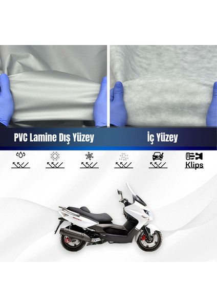 Ultra Shop Kymco Xciting 500 Su Geçirmez Motosiklet Branda 4 Mevsime Uygun Motor Branda