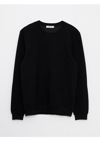 Lcw Vision Bisiklet Yaka Uzun Kollu Erkek Sweatshirt