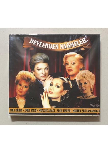 Devlerden Nağmeler Zeki Müren,emel Sayın,muazzez Abacı ... CD (Jelatininde Sıfır Orjnal Dönem Baskı Cd)