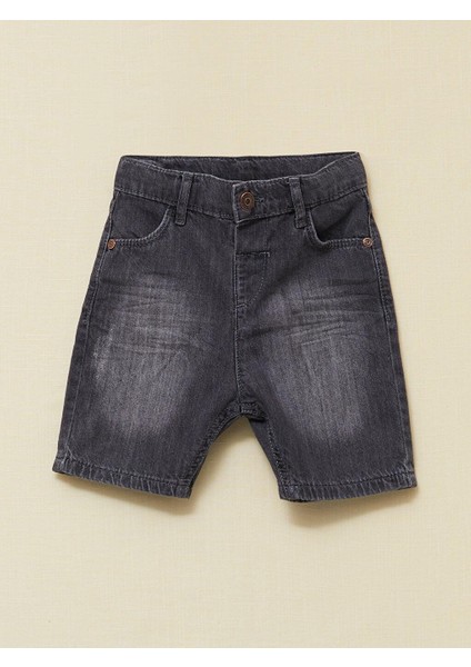 LC Waikiki Lcw Baby Basic Pamuklu Erkek Bebek Jean Şort