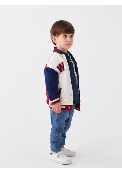 Lcw Baby Kolej Yaka Uzun Kollu Erkek Bebek Fermuarlı Sweatshirt fiyatları