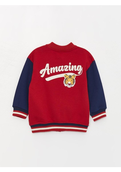 Lcw Baby Kolej Yaka Uzun Kollu Erkek Bebek Fermuarlı Sweatshirt fırsatları