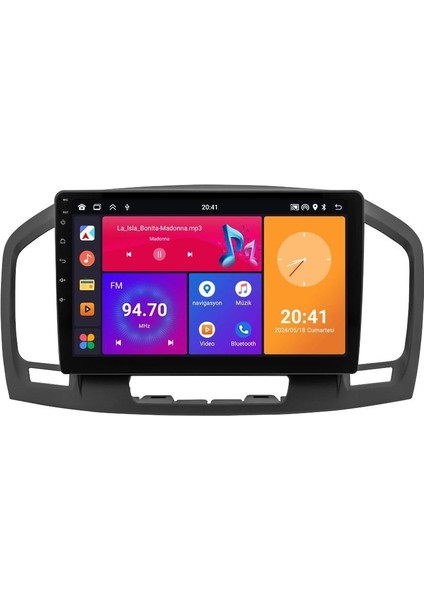 Opel Insignia (2009-2013) Android 14 Multimedya - 2 GB Ram - 32 GB Hafıza - Carplay CRV4404XP