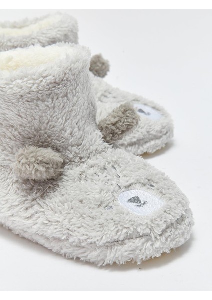 Lcw Steps 3D Aplike Detaylı Nakışlı Erkek Bebek Ev Botu modelleri