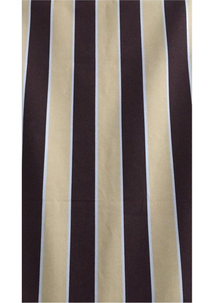 Kahve Krem Çizgili Balkon Perdesi, Balkon Çadır Brandası, Balkon Güneşlik fırsatları