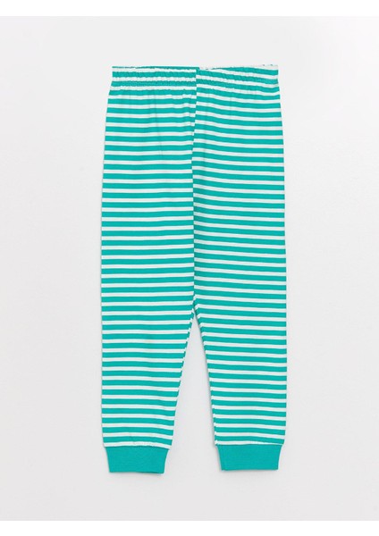 Lcw Baby Bisiklet Yaka Kısa Kollu Baskılı Erkek Bebek Pijama Takım modelleri