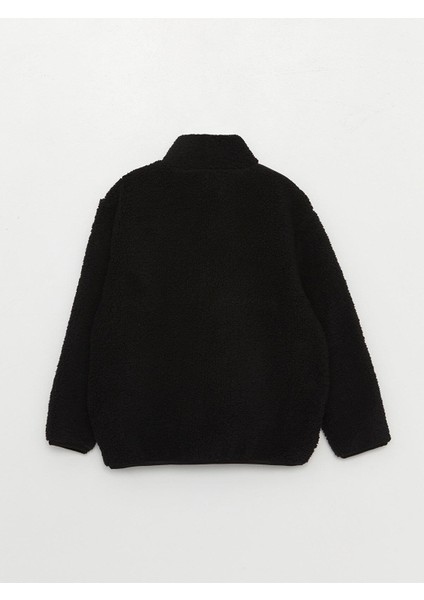 Lcw Kids Rahat Kalıp Dik Yaka Polar Erkek Çocuk Fermuarlı Sweatshirt fiyatları