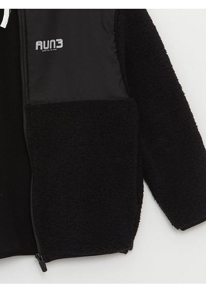 Lcw Kids Rahat Kalıp Dik Yaka Polar Erkek Çocuk Fermuarlı Sweatshirt modelleri