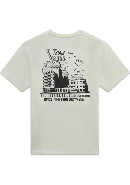 Club Vee Ss Tee Erkek Beyaz T-Shirt