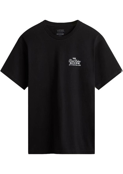 Dual Palms Club Ss Erkek Siyah T-Shirt