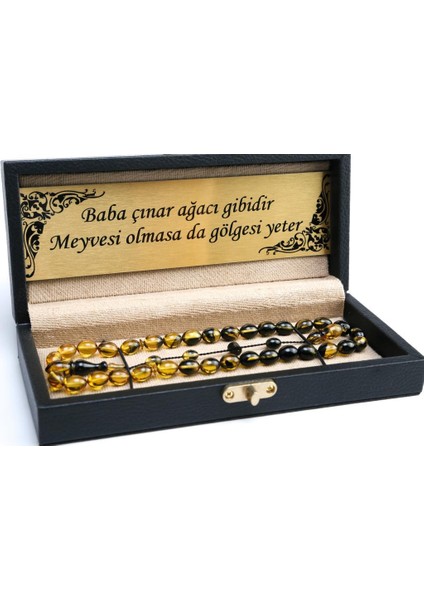 Özel Yumurta Kesim Süzme Model Sıkma Kehribar Lüks Deri Kutulu