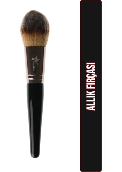 Professinal Makeup Brush High End Serisi Açılı Allık ve Pudra Makyaj Fırçası No:2