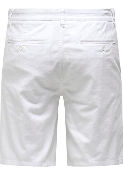 Onsmark 0011 Cotton Lınen Shorts Noos Beyaz indirimleri