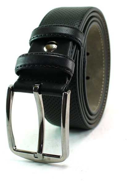 Erkek Kemer Siyah Klasik Desenli 28010 fırsatları