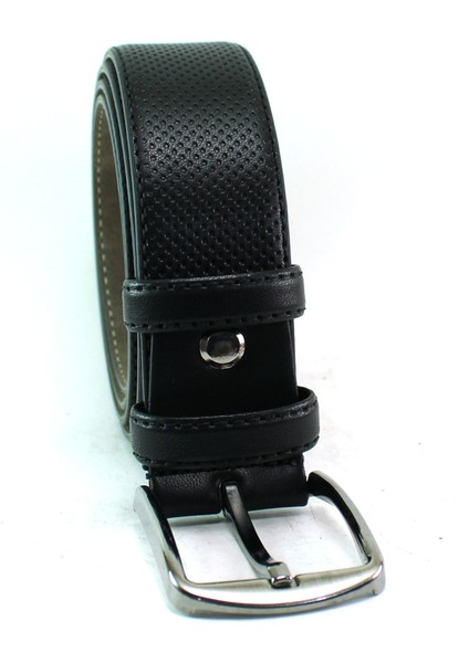 Erkek Kemer Siyah Klasik Desenli 28010 indirimleri