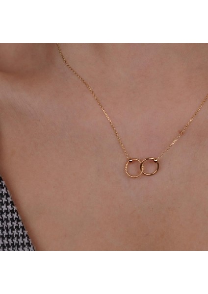 Çift Halka Kolye modelleri