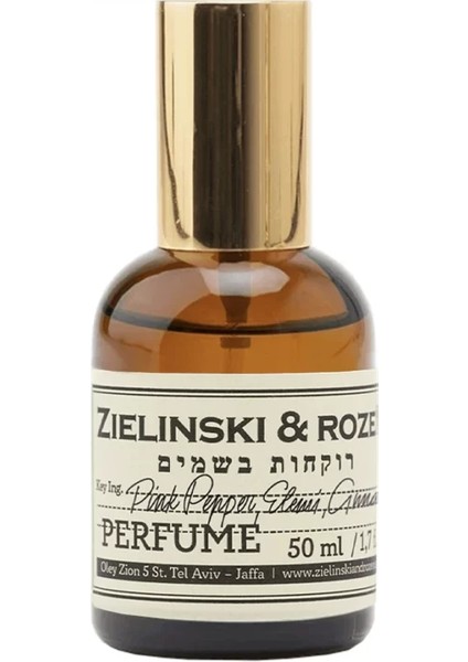 Zielinski & Rozen Pink Pepper, Elemi, Cinnamon, Leather Perfume 50 ml