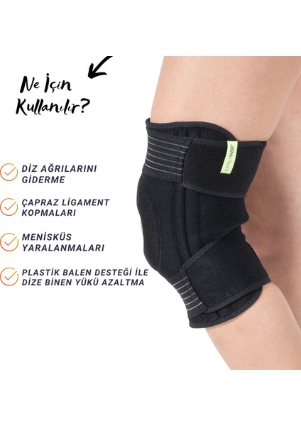 Fleksible Balenli Patella Ve Ligament Destekli Dizlik Balenli Dizlik Yüksek Kalite Standart fiyatları