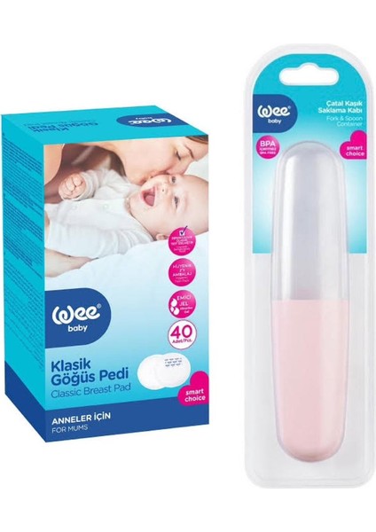 Klasik Göğüs Pedi 40’lı ve Pemba Kaşık-Çatal Saklama Kabı