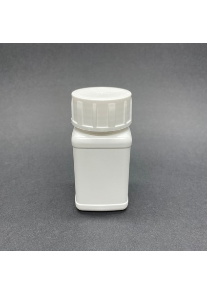 100 cc Tablet Şişesi - Kapaklı- 100ML Kapsül Kutusu x 10 Adet