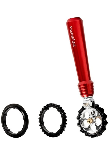 Atlas 150 Kırmızı Makarna Makinesi + Pastawheel