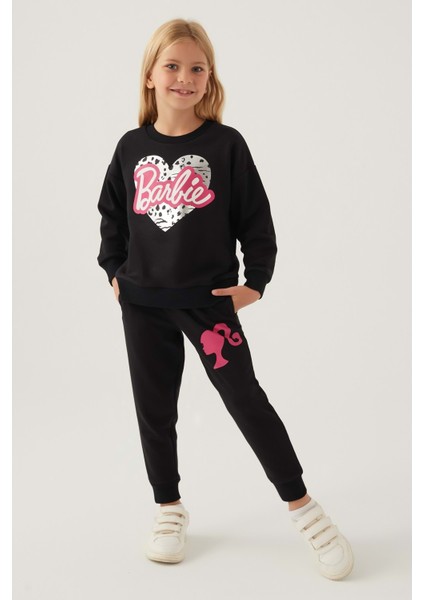 Lisanslı 1764 Sweatshirt ve Pantolon Alt Üst Kız Çocuk Eşofman Takımı modelleri