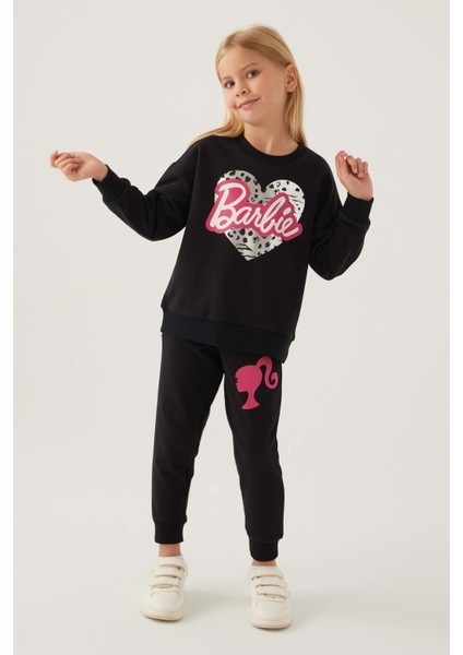 Lisanslı 1764 Sweatshirt ve Pantolon Alt Üst Kız Çocuk Eşofman Takımı fırsatları