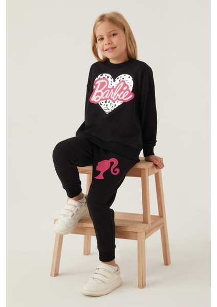 Lisanslı 1764 Sweatshirt ve Pantolon Alt Üst Kız Çocuk Eşofman Takımı indirimleri