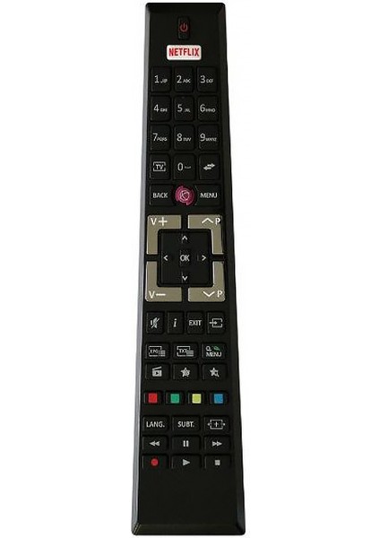 Vestel Mor Tuşlu Hy 8065 Televizyon Kumandası Tv LCD LED Kumanda