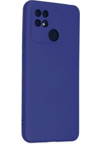 Xiaomi Redmi 10C Uyumlu Kılıf Kamera Korumalı Silikon Zore Biye Arka Kapak