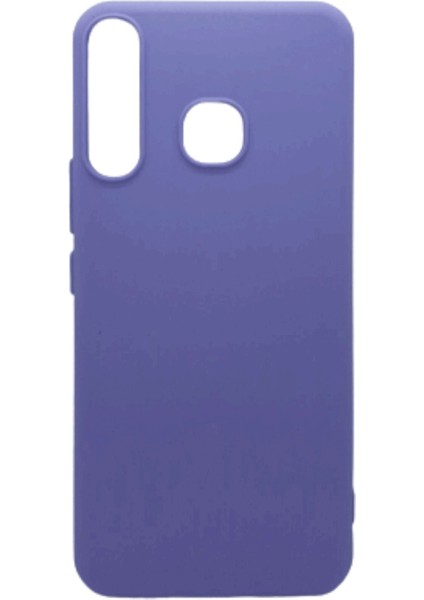 Infinix Hot 8 Uyumlu Kılıf Kamera Korumalı Silikon Zore Biye Arka Kapak