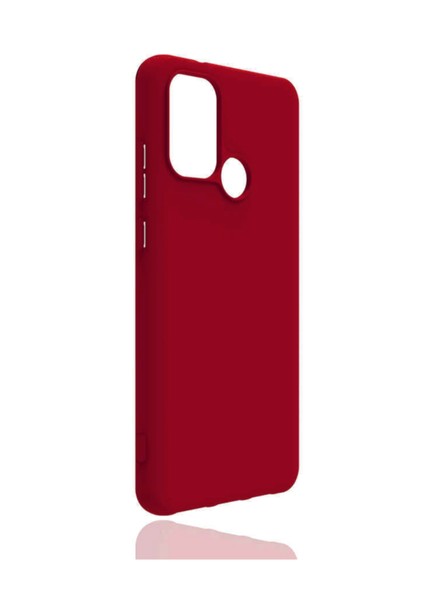 Infinix Hot 10 Uyumlu Kılıf Kamera Korumalı Silikon Zore Biye Arka Kapak