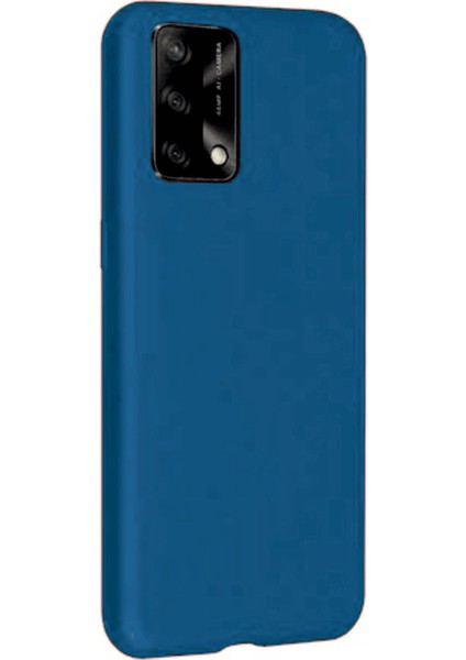 Oppo A74 Uyumlu Kılıf Kamera Korumalı Silikon Zore Biye Arka Kapak